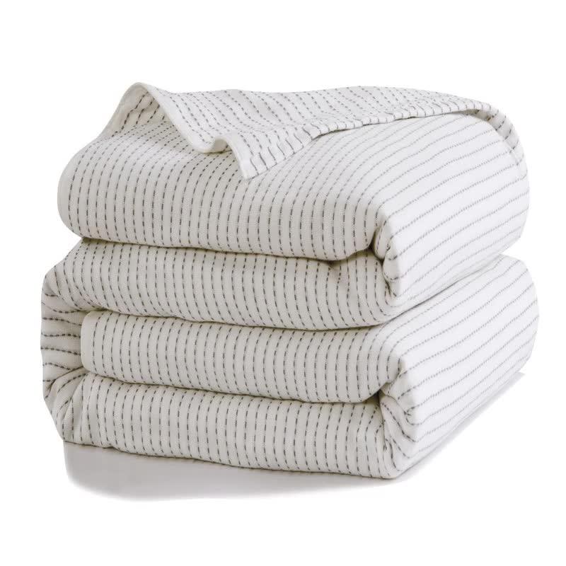 China Blankets Cotton Gauze Muslin Manta Cotton Sherpa Summer Blankets