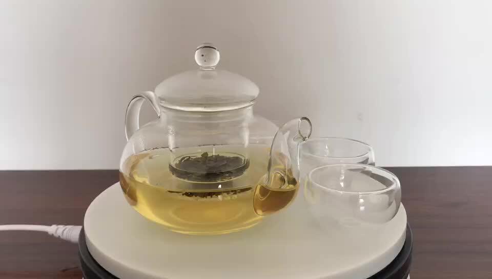 Chinese Funky Clear Glass Teapot Set With Infuser For Sale Buy Glass