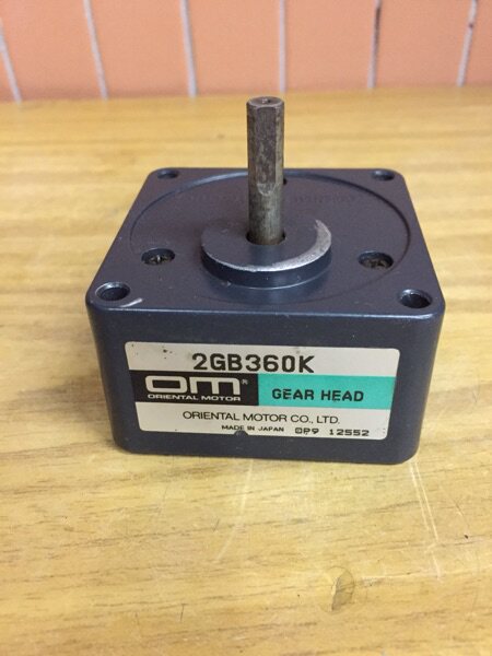 Japan Dongfang Motor 2GB360K reducer can be equipped with OM motor disassembly machine spot