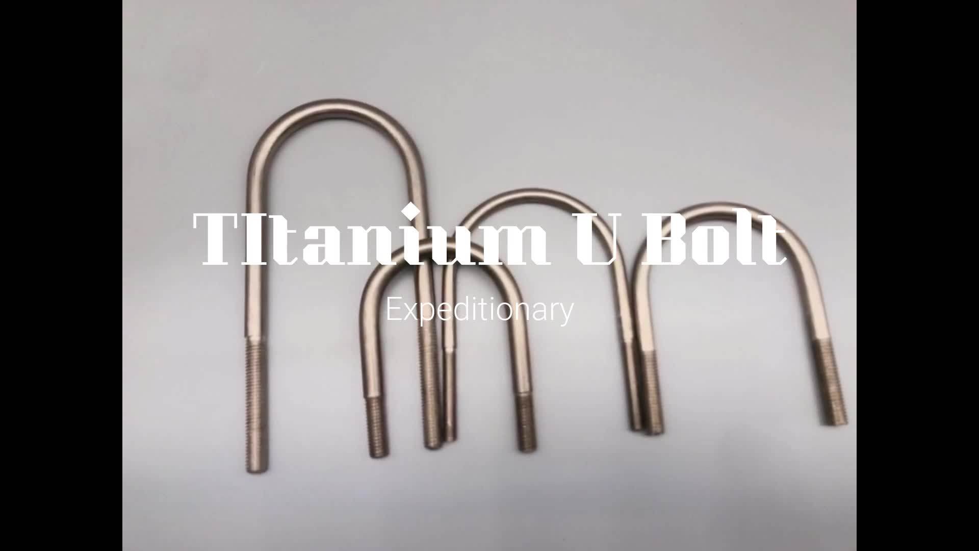 M6 M10 M12 M17 Titanium U Shape Bolt Manufacturer Buy U Bolt,U Shape