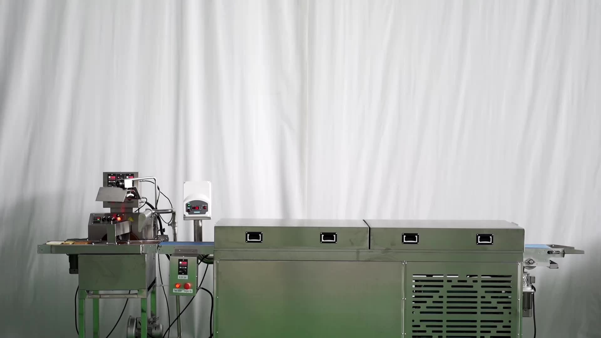 2023 Table Top Mini Chocolate Enrobing Coating Machine Small Chocolate