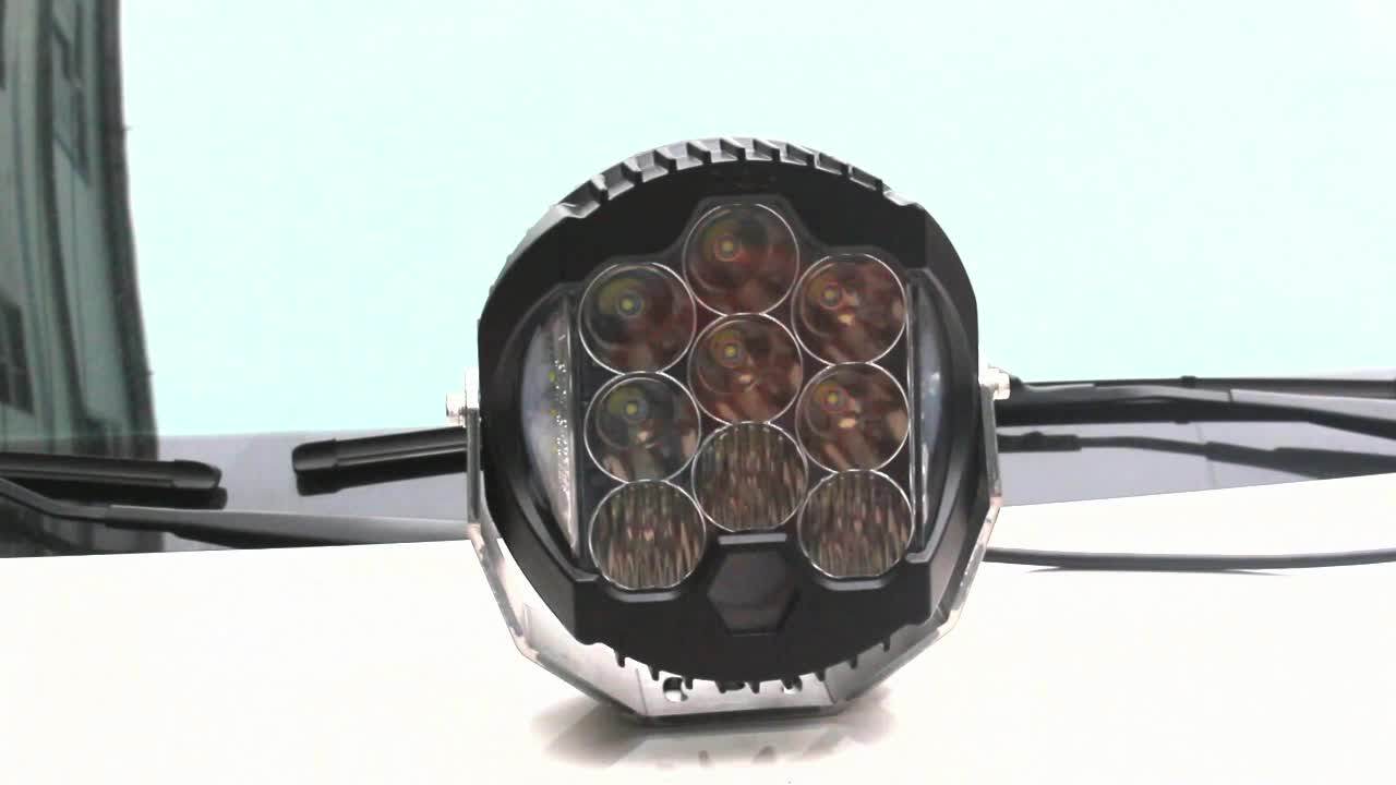 Long Distance 4wd Led Offroad Driving Light 9 Inch 150w Emark Approved