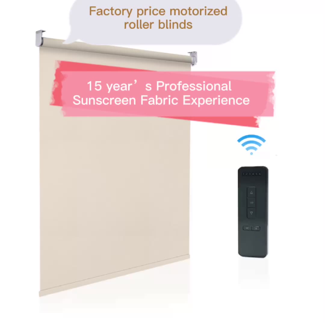 High Qualify Modern Outdoor Waterproof Roller Blind Manual Retractable