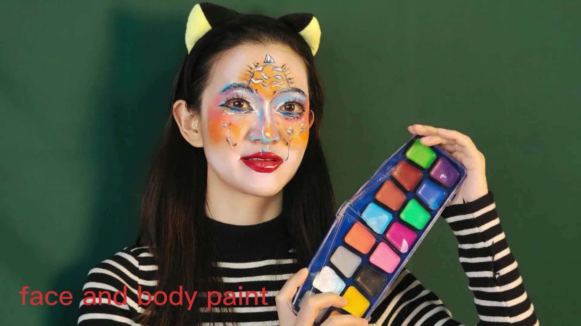 Body Paint Factory High Quality With Cheap Price Face Makeup,Vivid