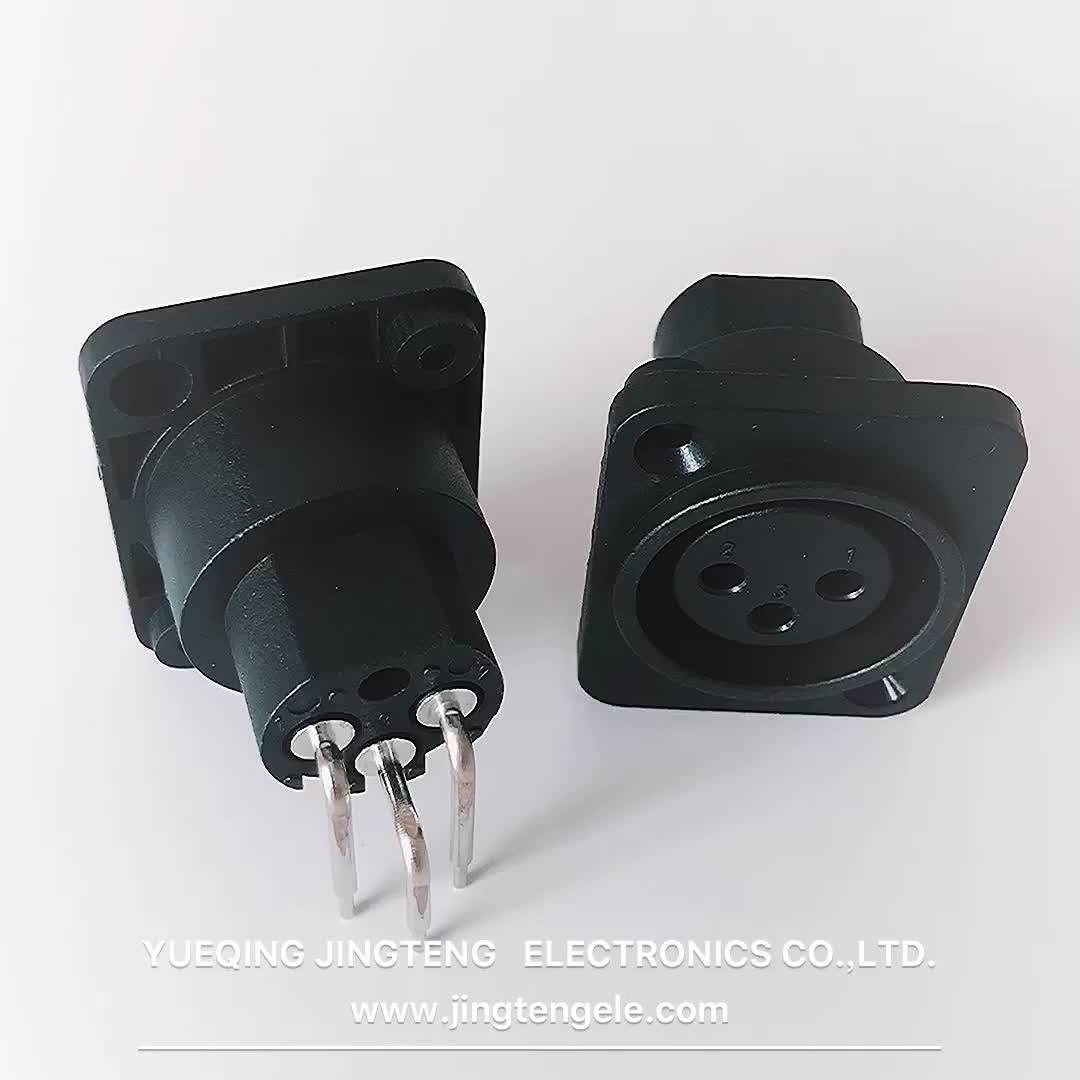 Sound Connector Mic Speaker Terminal Board Audio Jtele Female Xlr 3 Pin