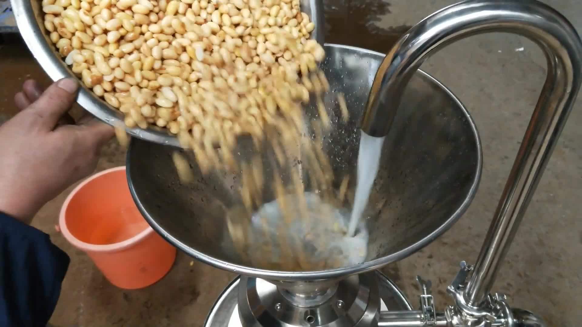 Grinding Machine For Almond Milk Butter Colloid Mill Industrial Peanut