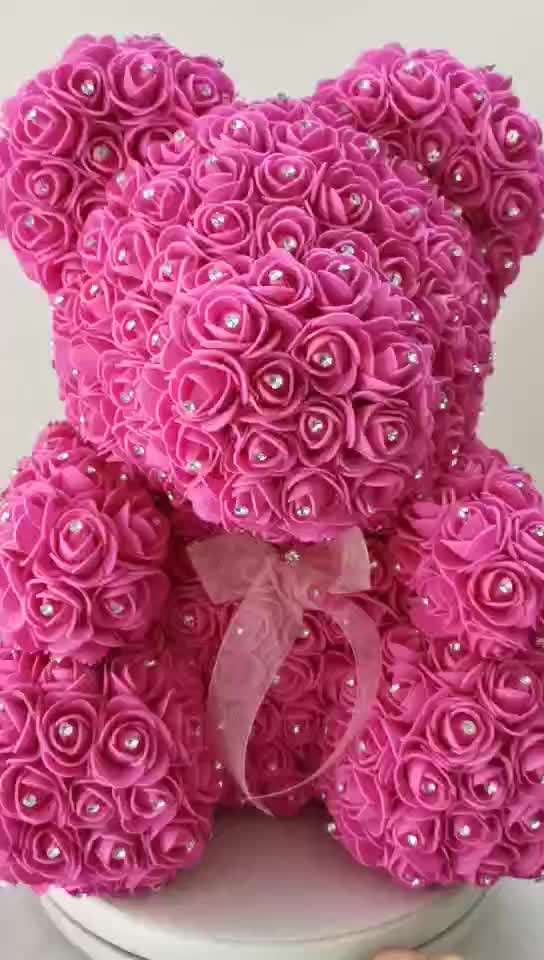 diamond rose bear