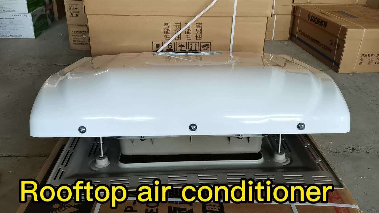Truck Roof Top Van 12 Volt Rv Air Conditioner Electric Aircon Compressor For Car Buy Parking