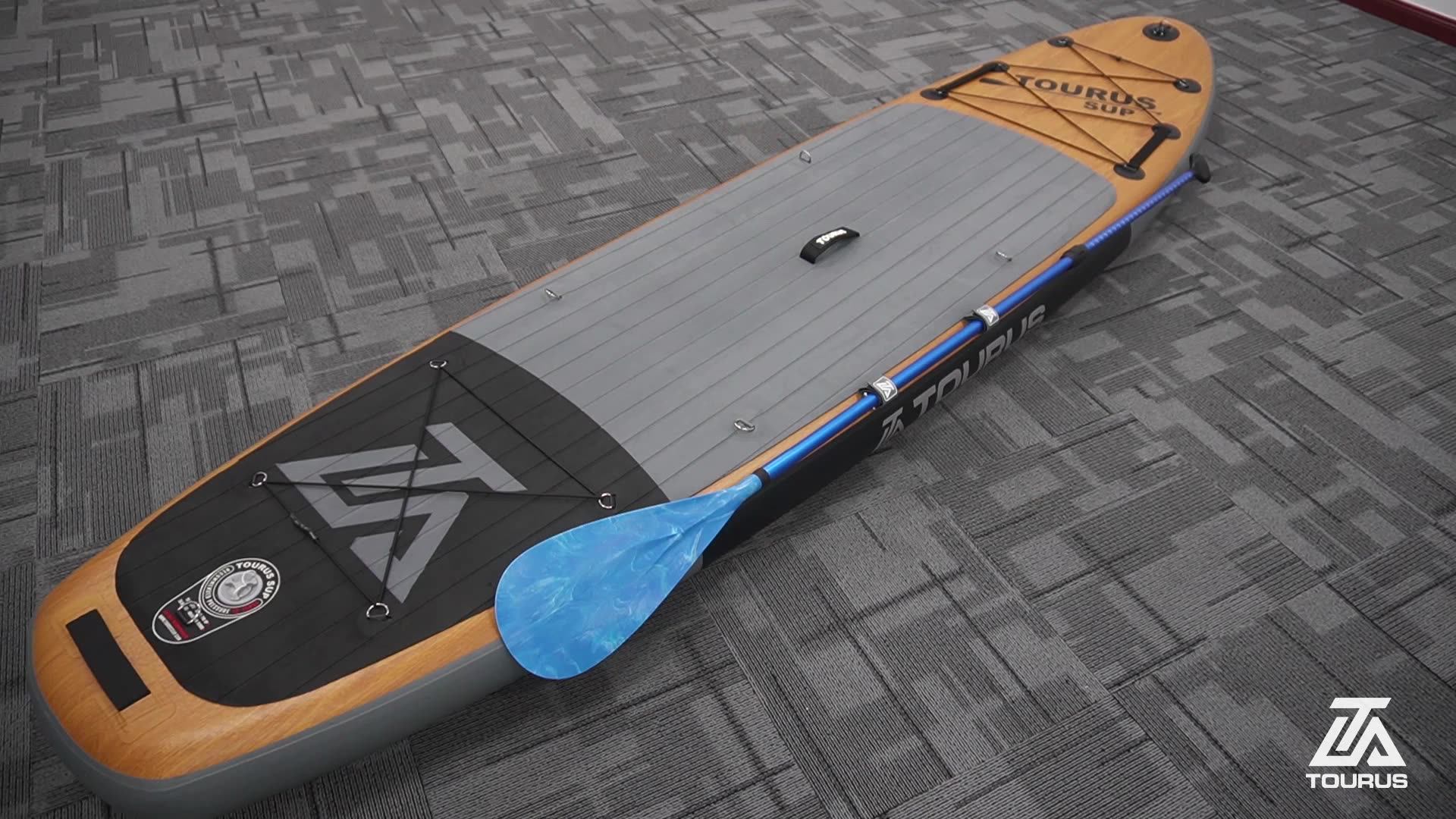 Tourus 11' X 33" X 6" Inflatable Stand Up Paddl Board Sup Paddle Board