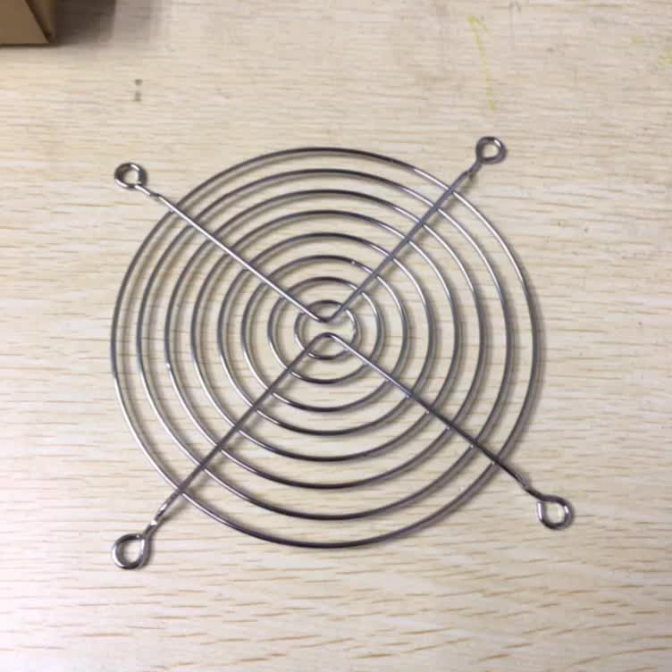 12cm散热网罩镀镍防尘。此波操作真可以封神？