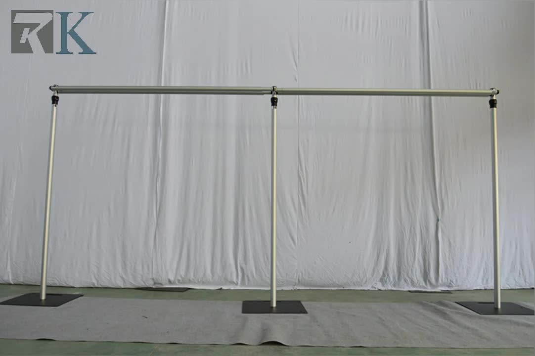 Event Adjustable Curtains Double Pipes Crossbar Drape Hanger Long