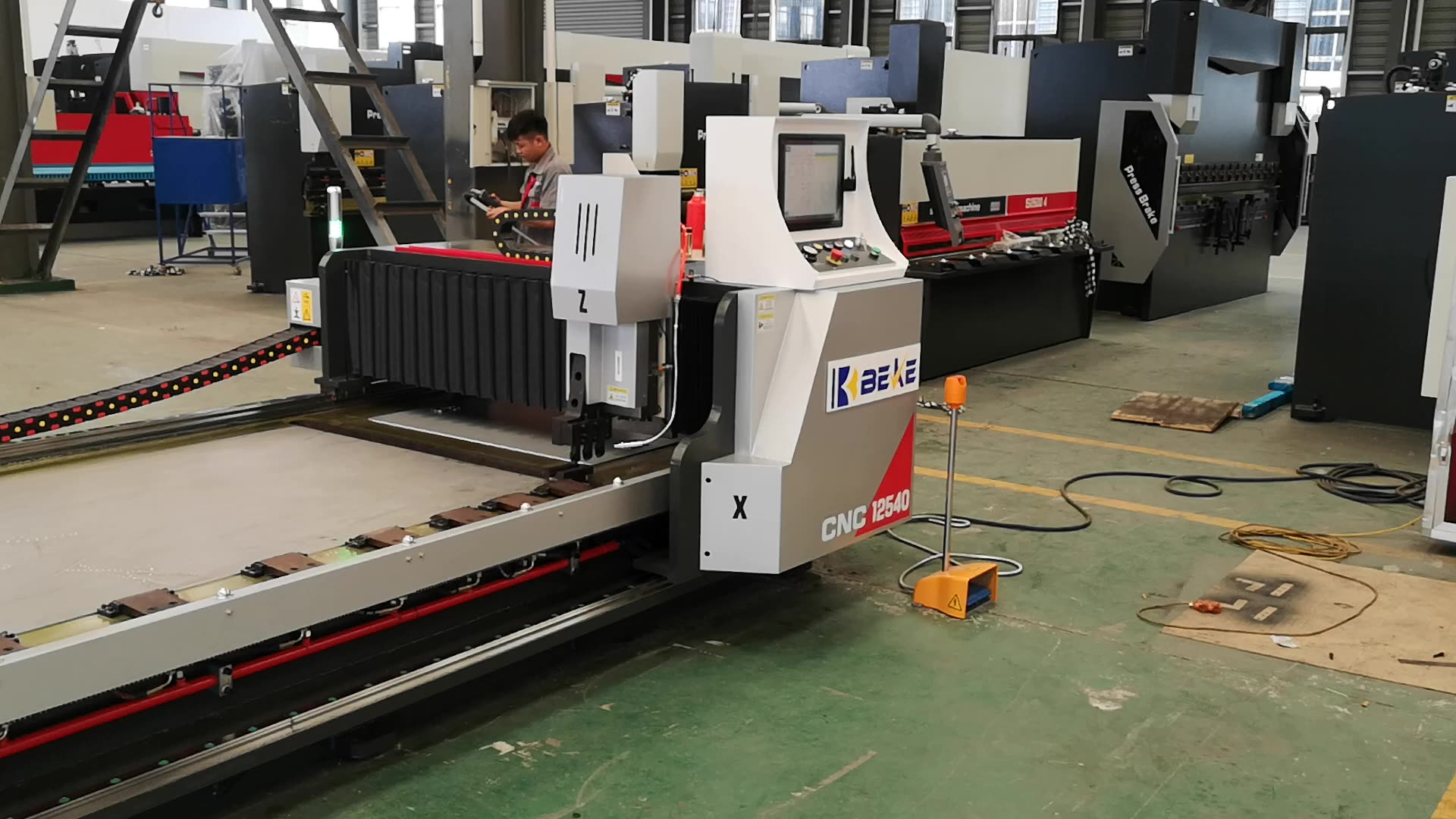 High Speed And Precision V Groover With Servo Drive Stainless Steel