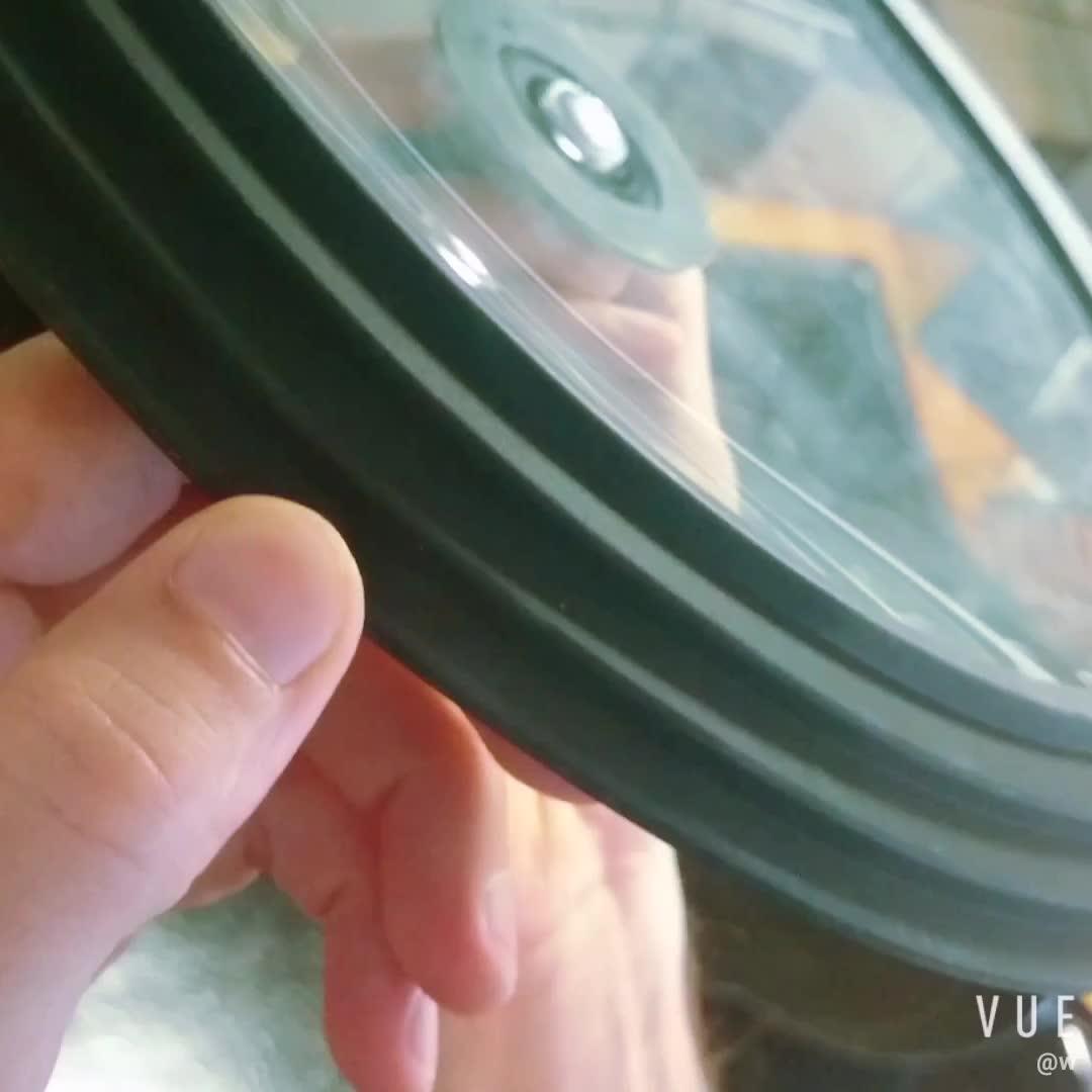 Fda Lfgb Standard Universal Tempered Glass Pot Lid With Silicone Edge