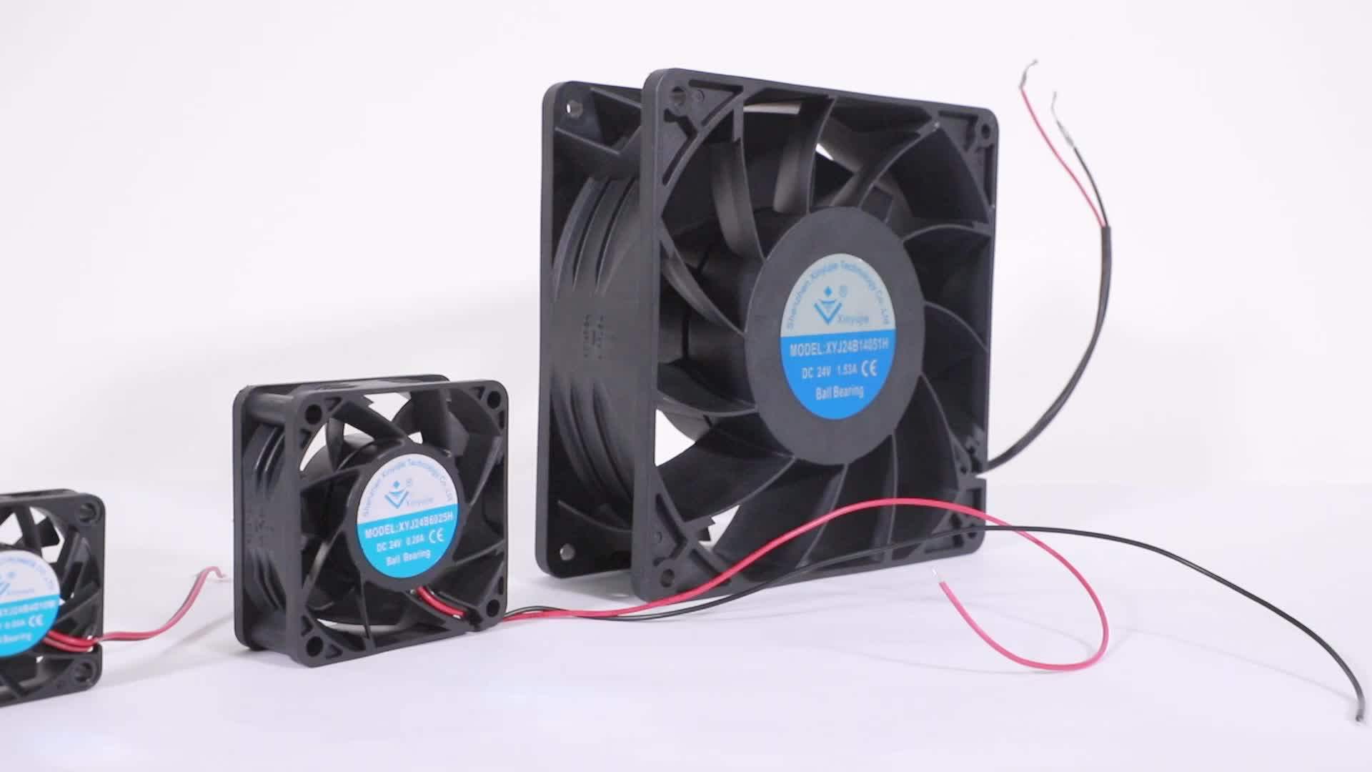 14540 12v Dc Car Radiator Fan Motor Low Power Consumption 12v Dc Blower