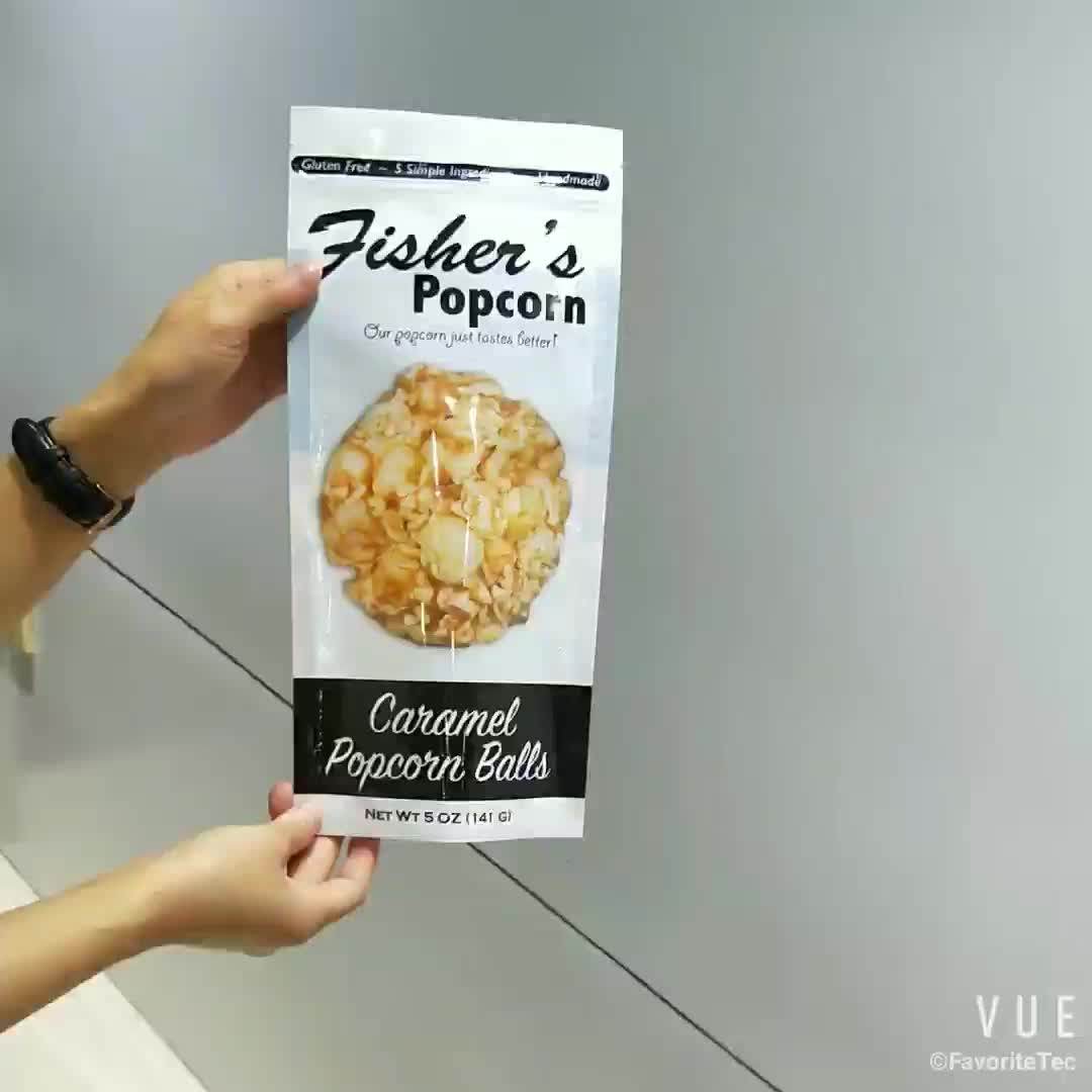 Custom Stand Up Zipper Popcorn Food Packaging Bags Buy Stand Up