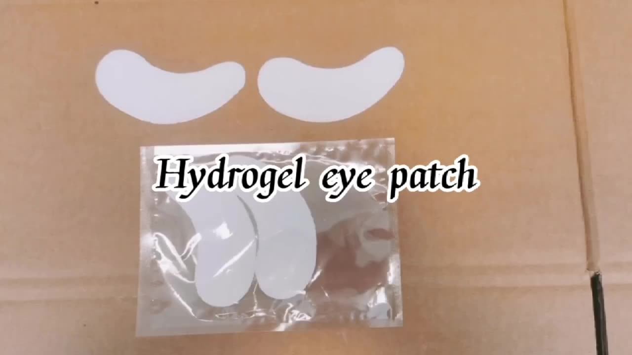 Custom Disposable Rest Eye Self Cooling Hydrogel Gel Cold Compress Under Eye Masks Patches Pads