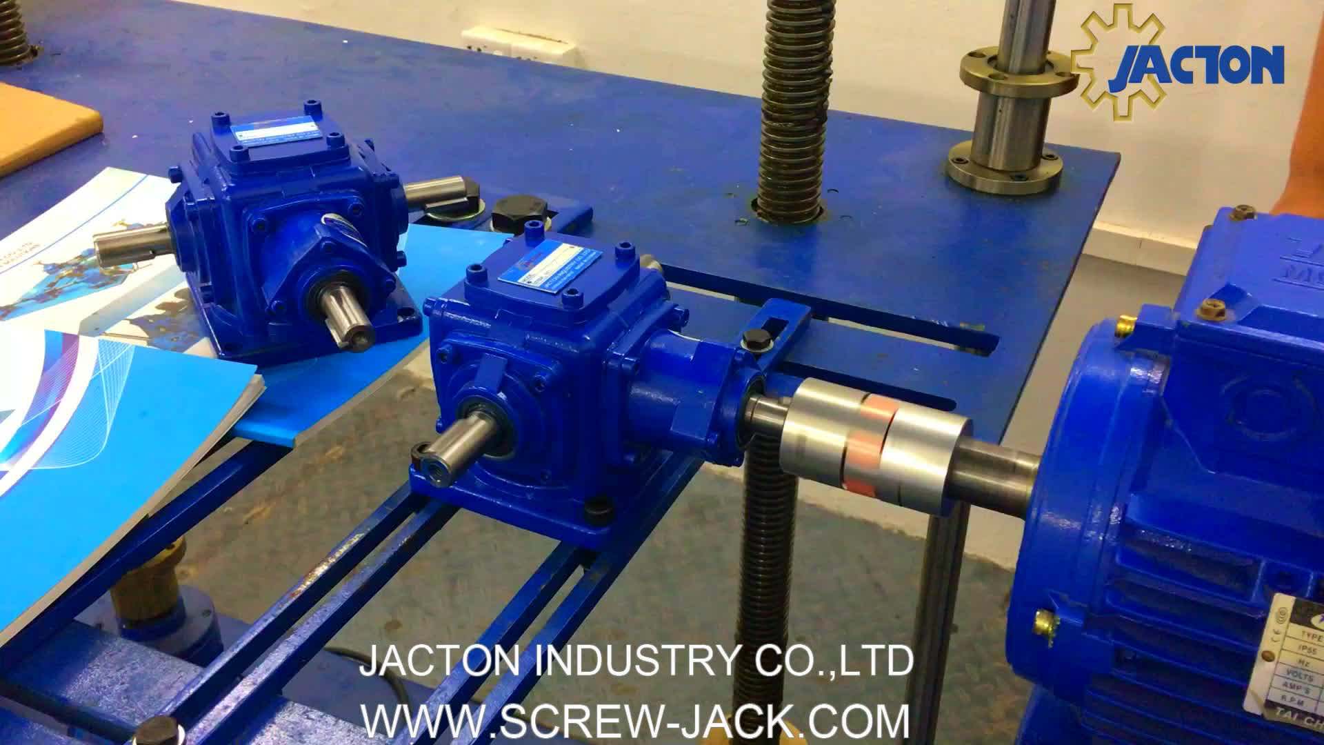 High Efficiency Jt25 1 Inch 90 Degree Shaft Gear Box For Gears To Lift