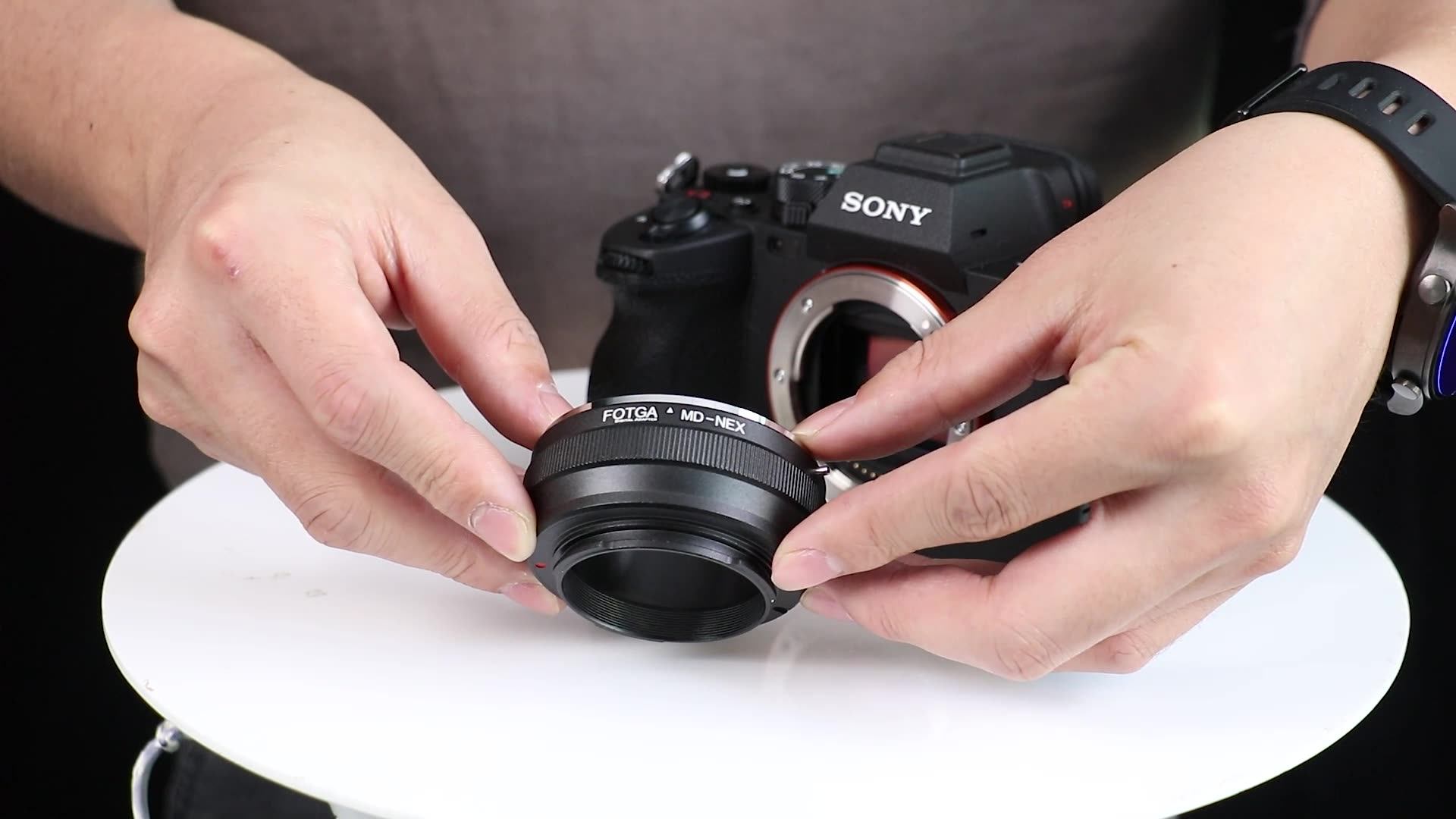 Tweedehands Meike Canon EF-M naar adapterring