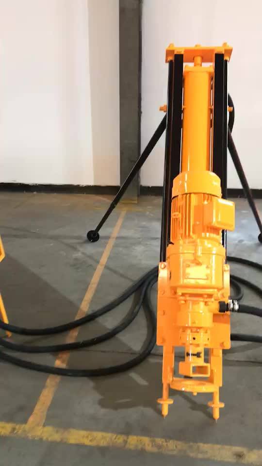 Hydraulic Driven Dth Water Drilling Machine Air Compressor Small And Medium Mine Road