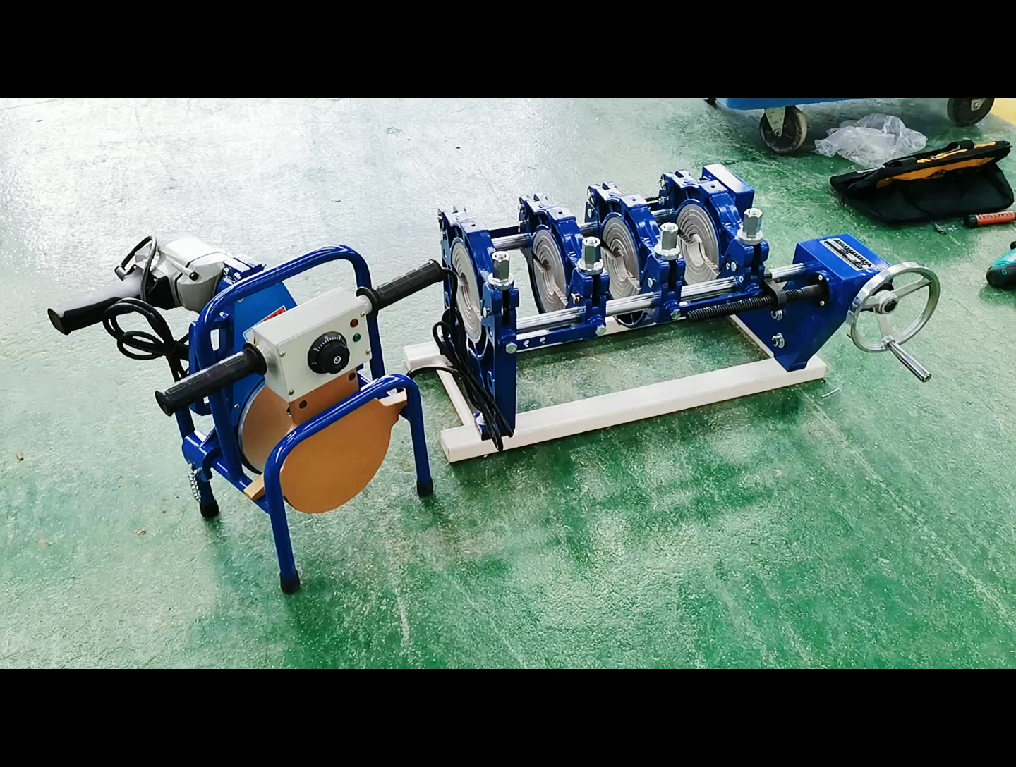 Shbdsy2004 Hdpe Liner Welding Machine Manual Butt Fusion Welding