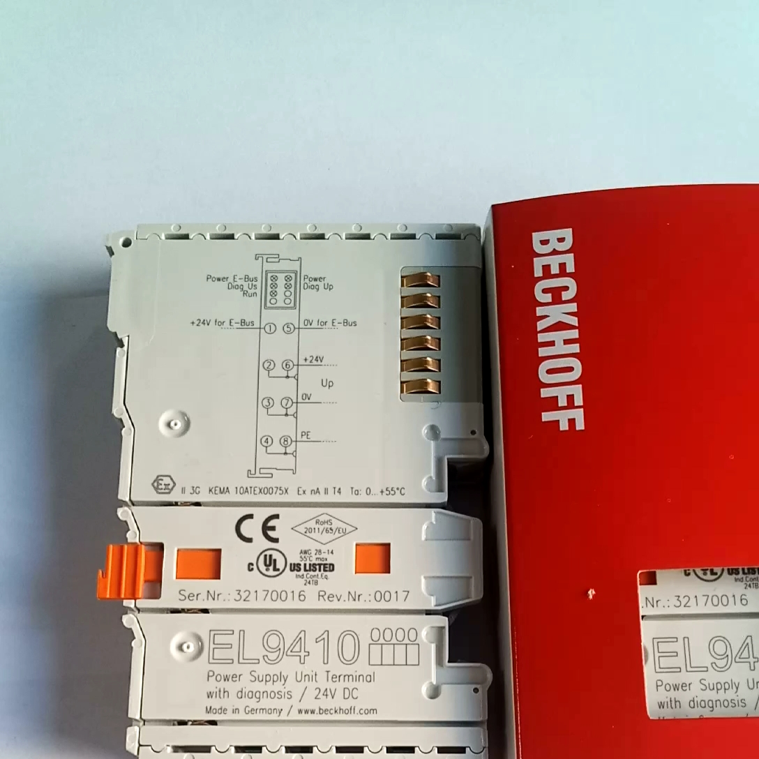BECKHOFF E-Bus el9410 Bloc D'AlimentAtion Borne Pour E-bus de rappel avec Diagnostic BECKHOFF E-Bus el9410 Bloc D'AlimentAtion Borne Pour E-bus de rappel avec Diagnostic