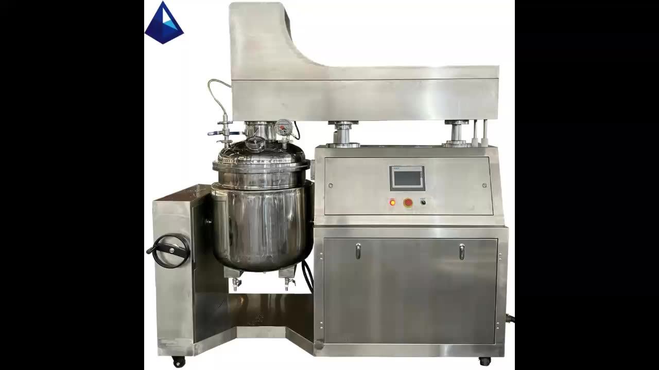 Cosmetic Mixer Cream Ointment Lotion Vacuum Homogenizer Emulsifier