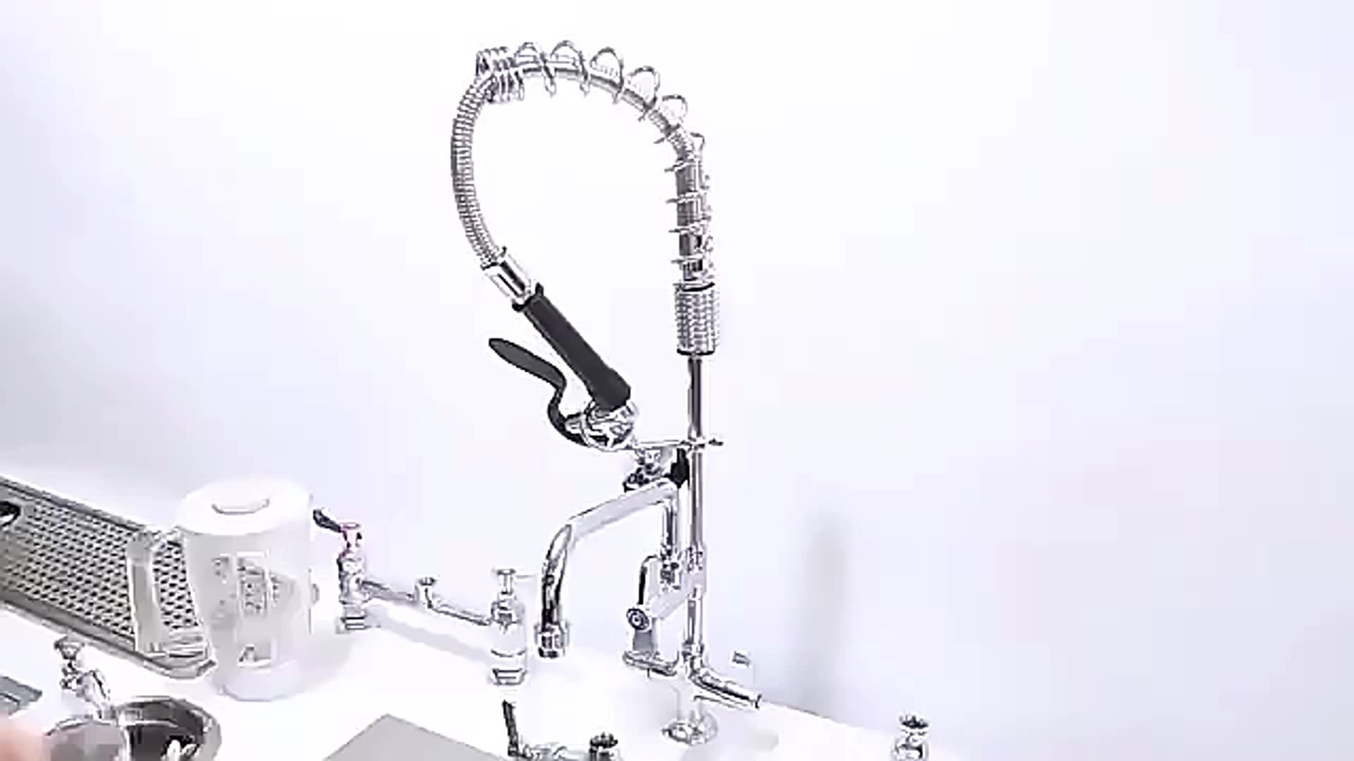 Pds Eq Mini Pre Rinse Commercial Hotel Kitchen Faucet Dishwasher Multi