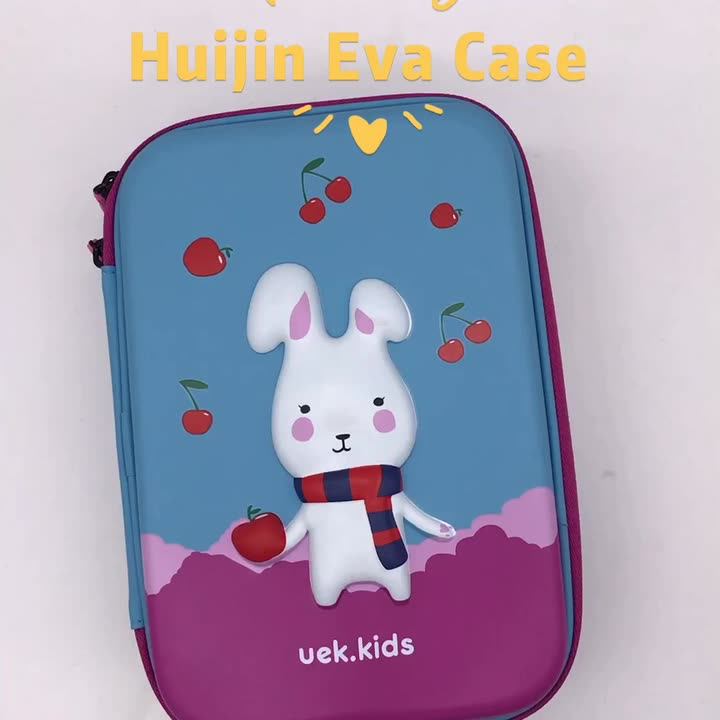 Wholesale Gifts Cute 3d Custom Print Pu Eva Pencil Case For Girl Buy