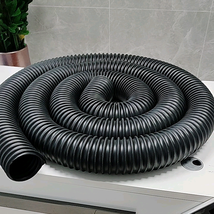Flexible Heat Resistant Tpr Duct Hose Air Ducting With Steel Wire Helix