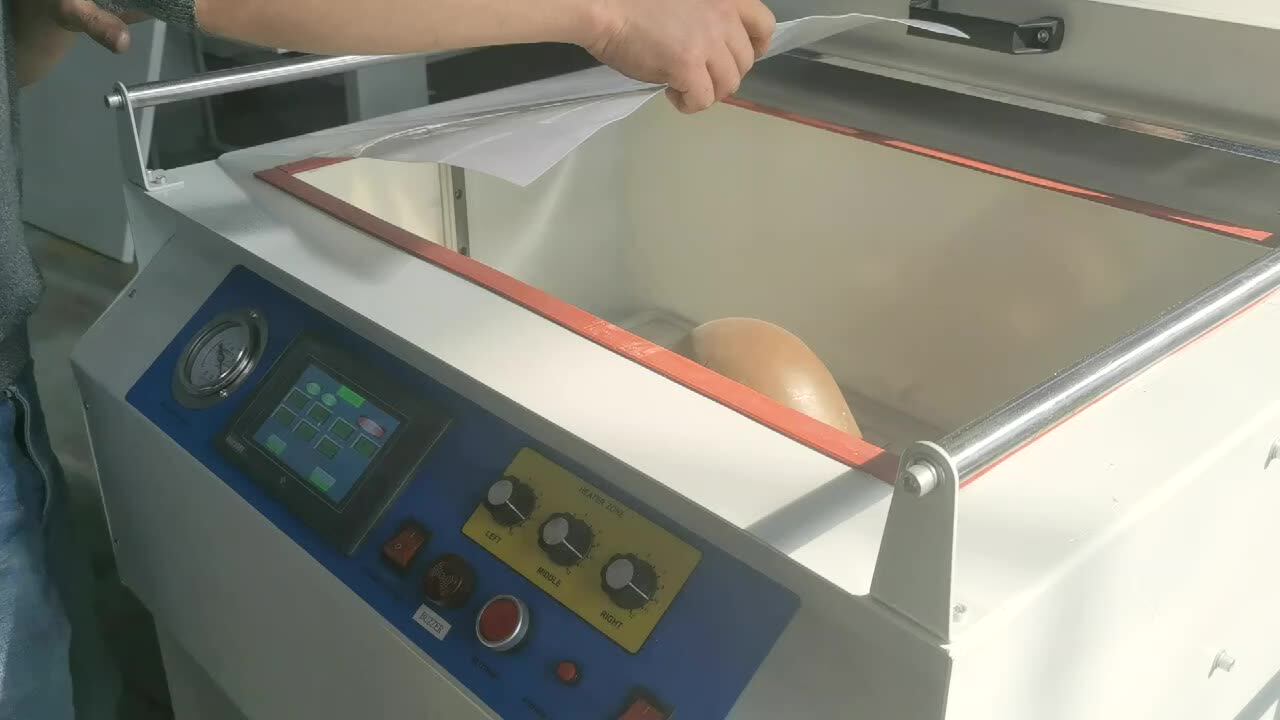 Hot Sell Semi Automatic Small Desktop Szb4060b Vacuum Forming Machine