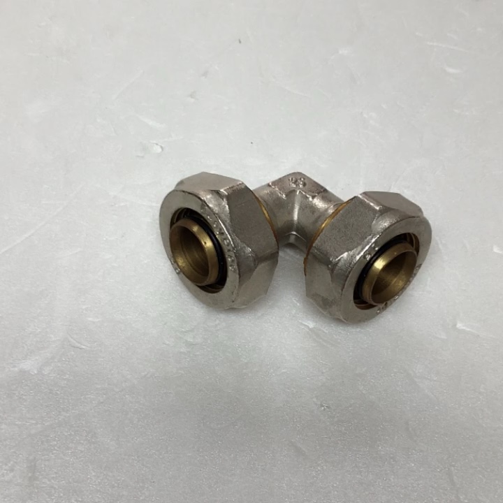 Professional High Quality Brass Compressed Fitting For Pexalpex Pipe