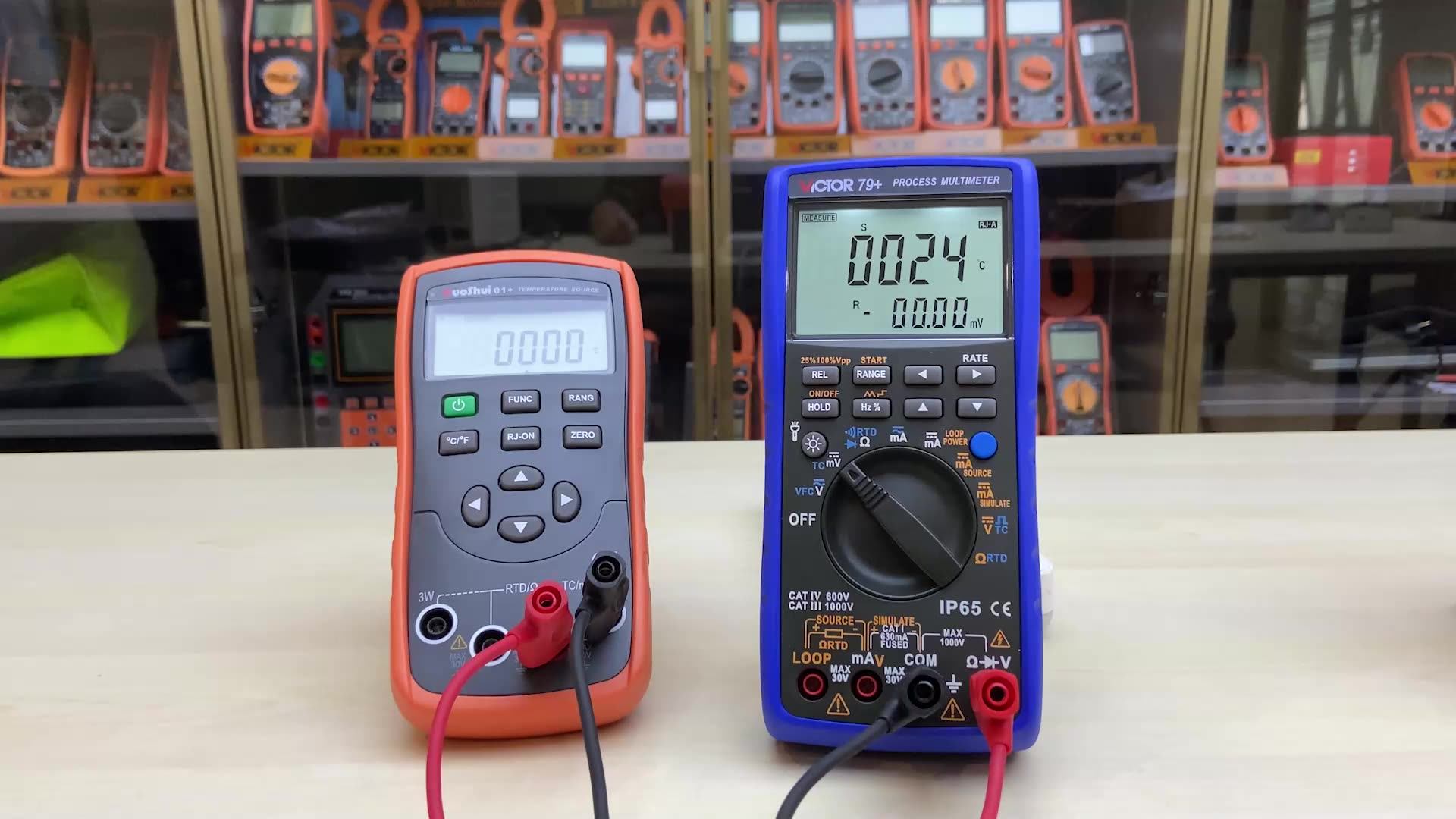Victor 79+ Rts Digital Process Multimeter 022ma Simulate 24v Loop And