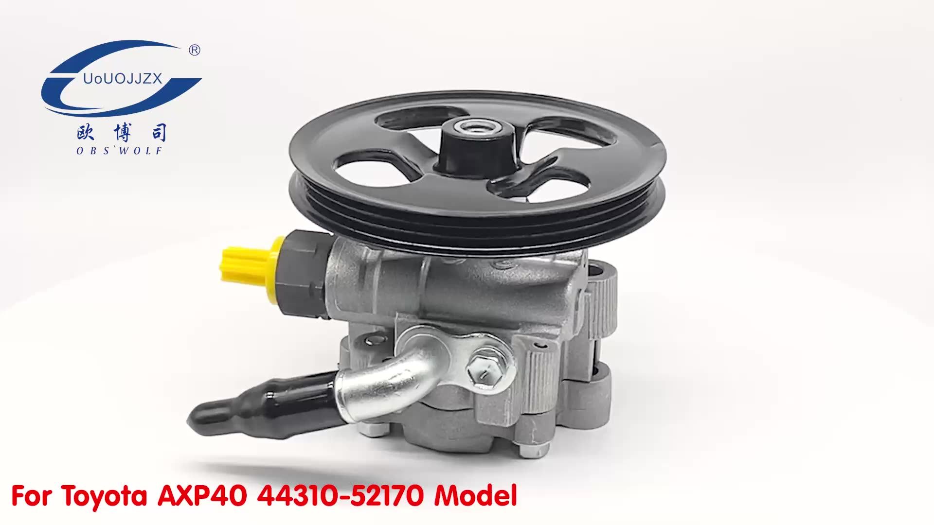 Hydraulic Power Steering Pump Assembly For Toyota Vios Axp40/axp41 02