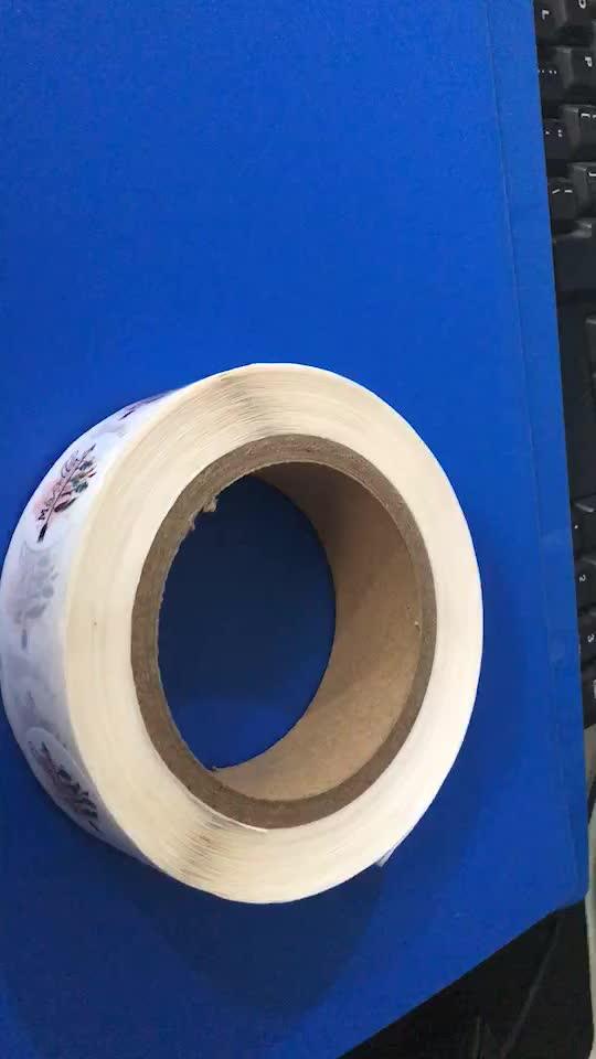 High Temperature Resistance Paper Record Self Adhesive Vinyl Labels