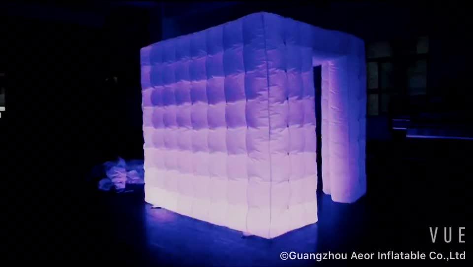 Custom Made Wedding Inflatable Photo Booth Lightup Inflatable Photo