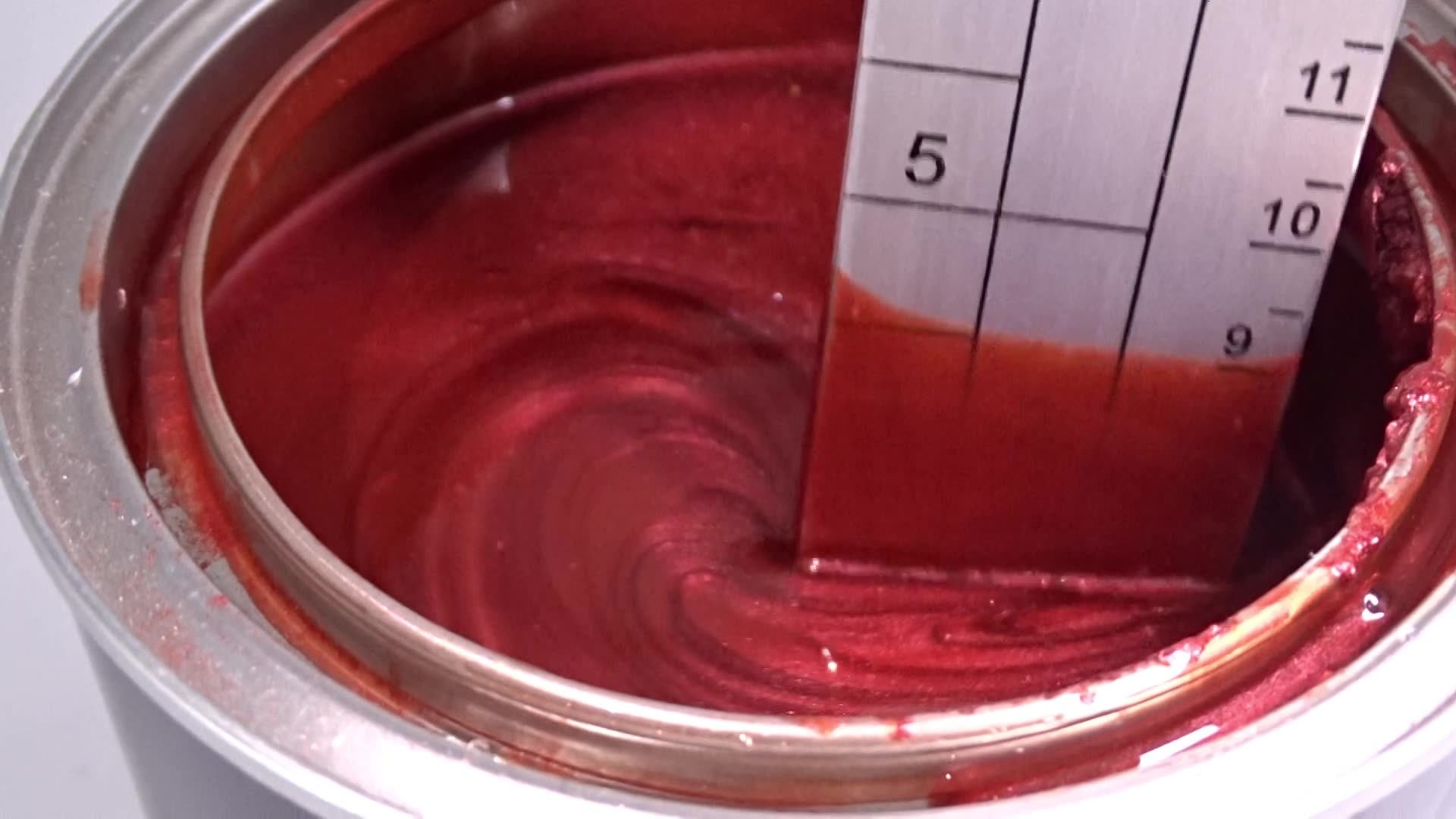 Bossbon High Gloss Imported Material Bs4291 Xirallic Red Pearl Liquid Acrylic Automotive