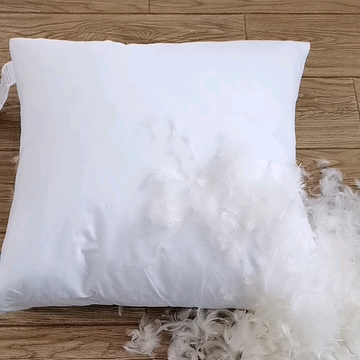 Wholesale 100 Soft Feather Filling With Cotton Cover Cheap Cushion