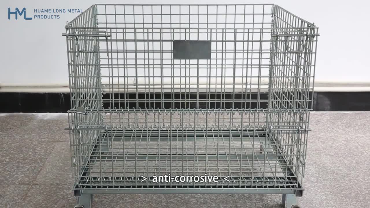 Heavy Duty Color Customized Storage Collapsible Foldable Industrial