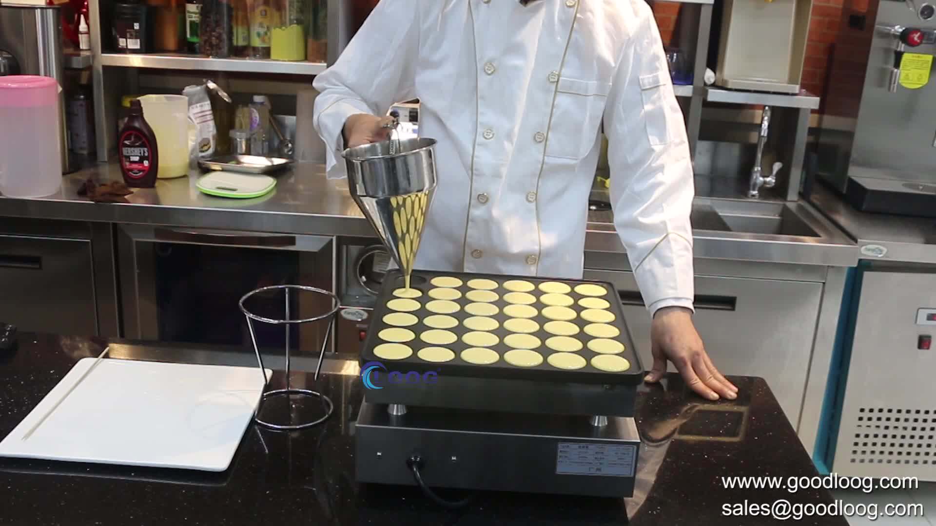 Popular Snack Machine Electric Mini Pancakes Maker