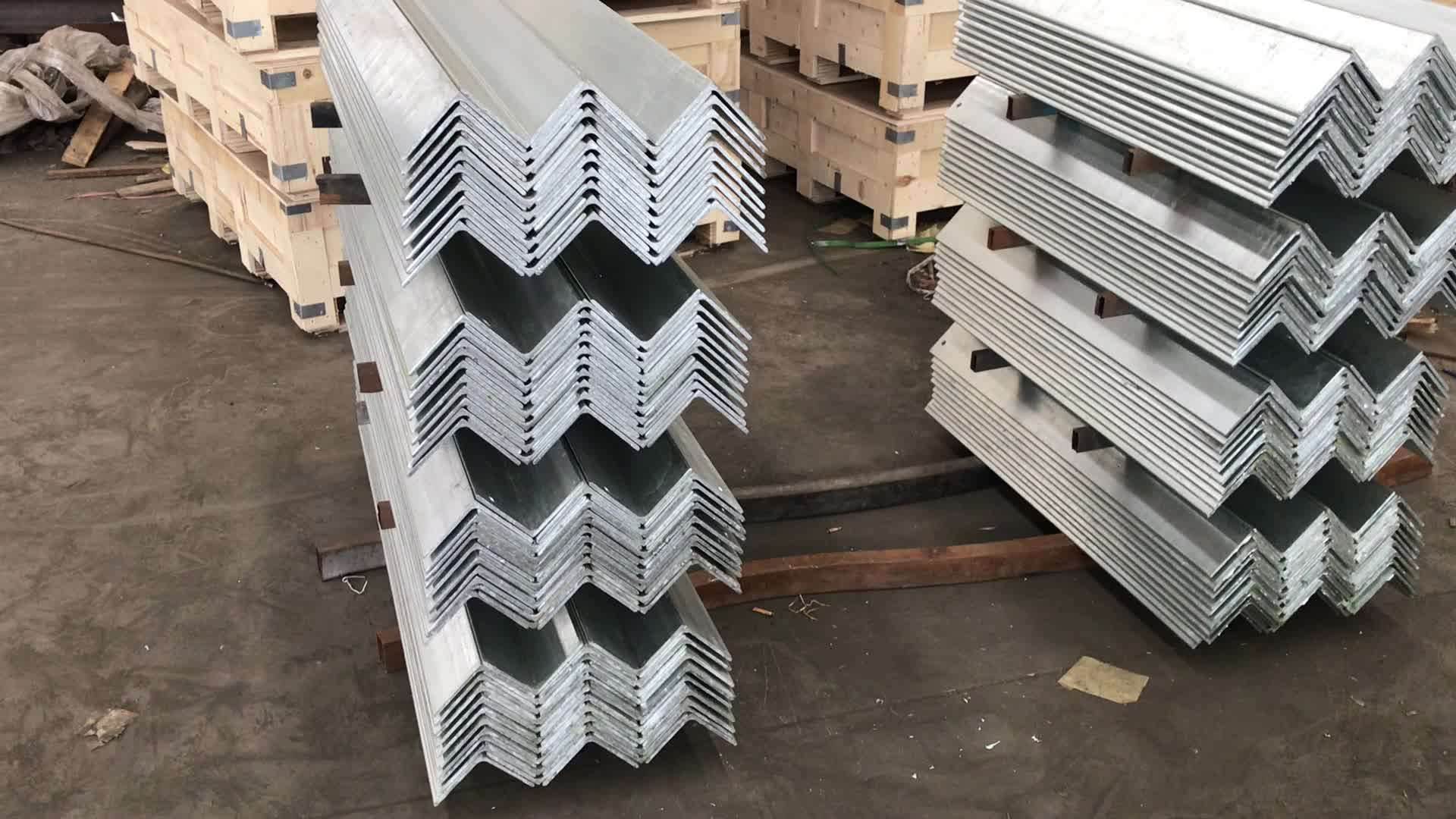 Pre Cutting Galvanized Angle Steel For Construction Buy Galvanized