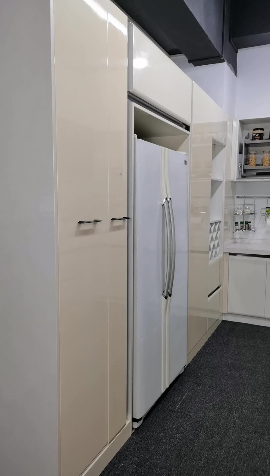 Wellmax Pull Out Basket Kitchen Storage Organizer Iron Powder