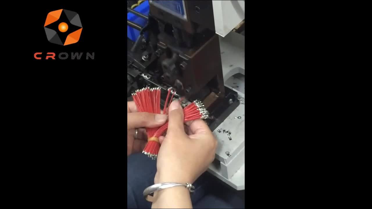 Approved Semiauto Electrical Wire Terminal Crimping Machine Crimp Connector Terminal Press