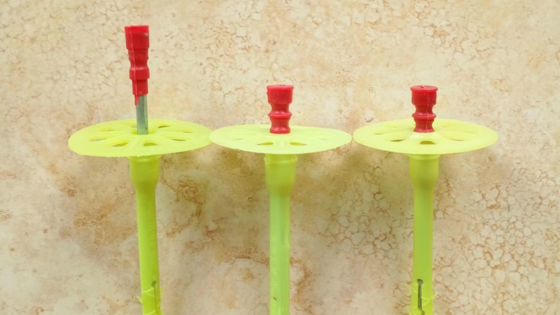 Plastic Insulation Nails With Washer Buy Anchor Nail,Anchor For Foam