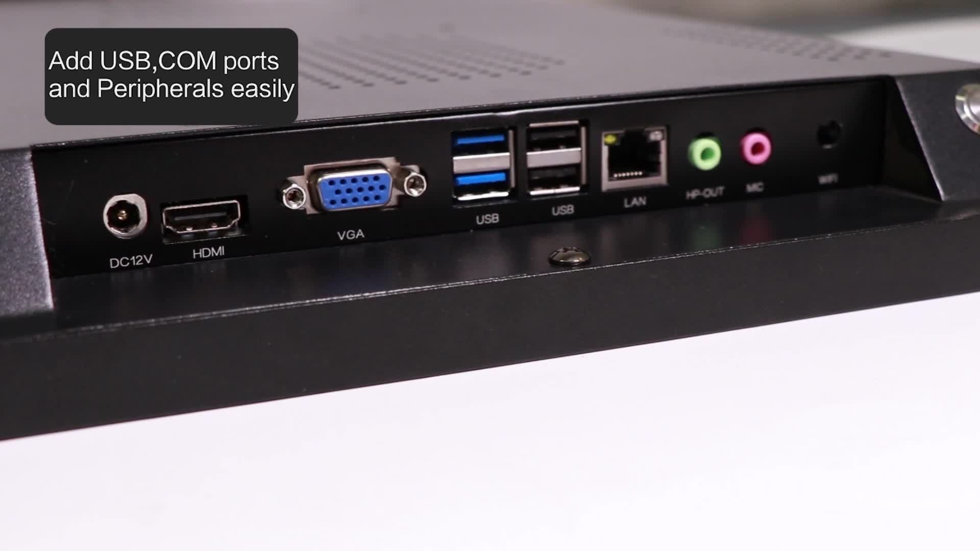 New Products Vesa Wall Mount 21.5,22,32 Inch Hd Waterproof Touch Screen