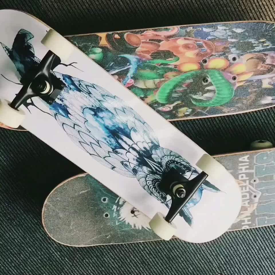 Skateboard Custom Skateboard Deck Custom Logo Printing Canadian Maple