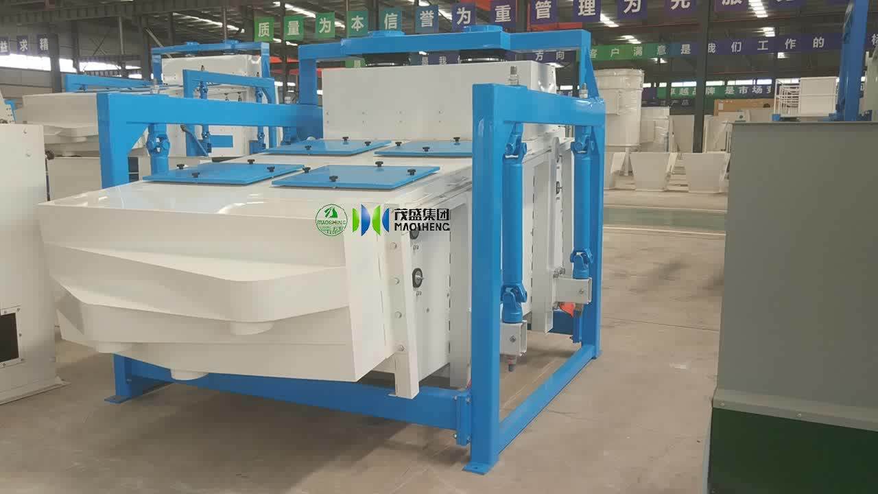 Grain Processing Equipment For Sale Wheat Cleaner Rotary Vibrating