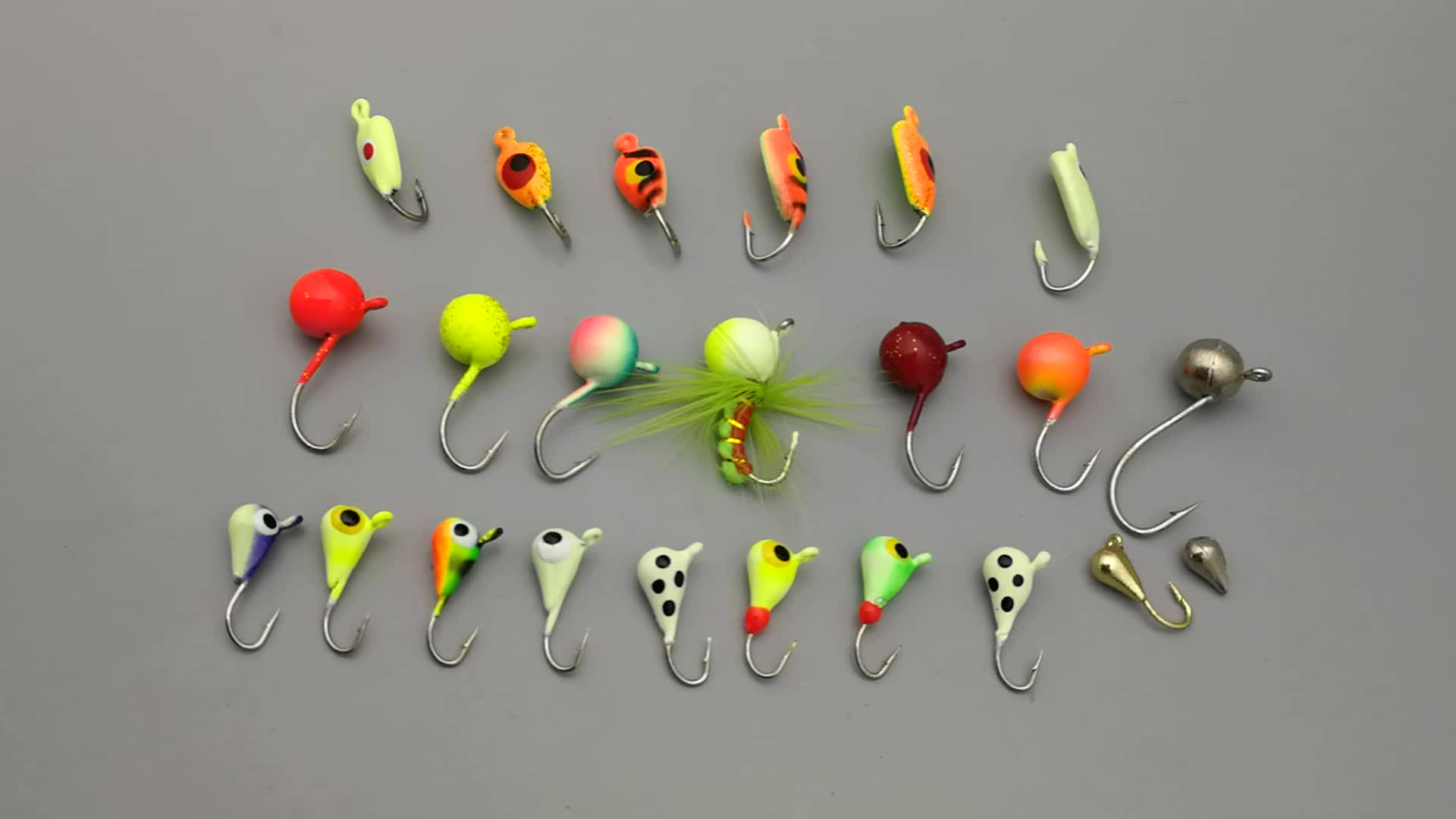 Customized Ice Fishing Hooks,Wholesale Ice Fishing Lures For Crappie
