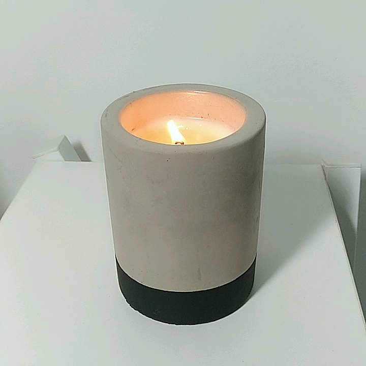 Custom Engraved Concrete Candle Jar Holder Container Buy Concrete