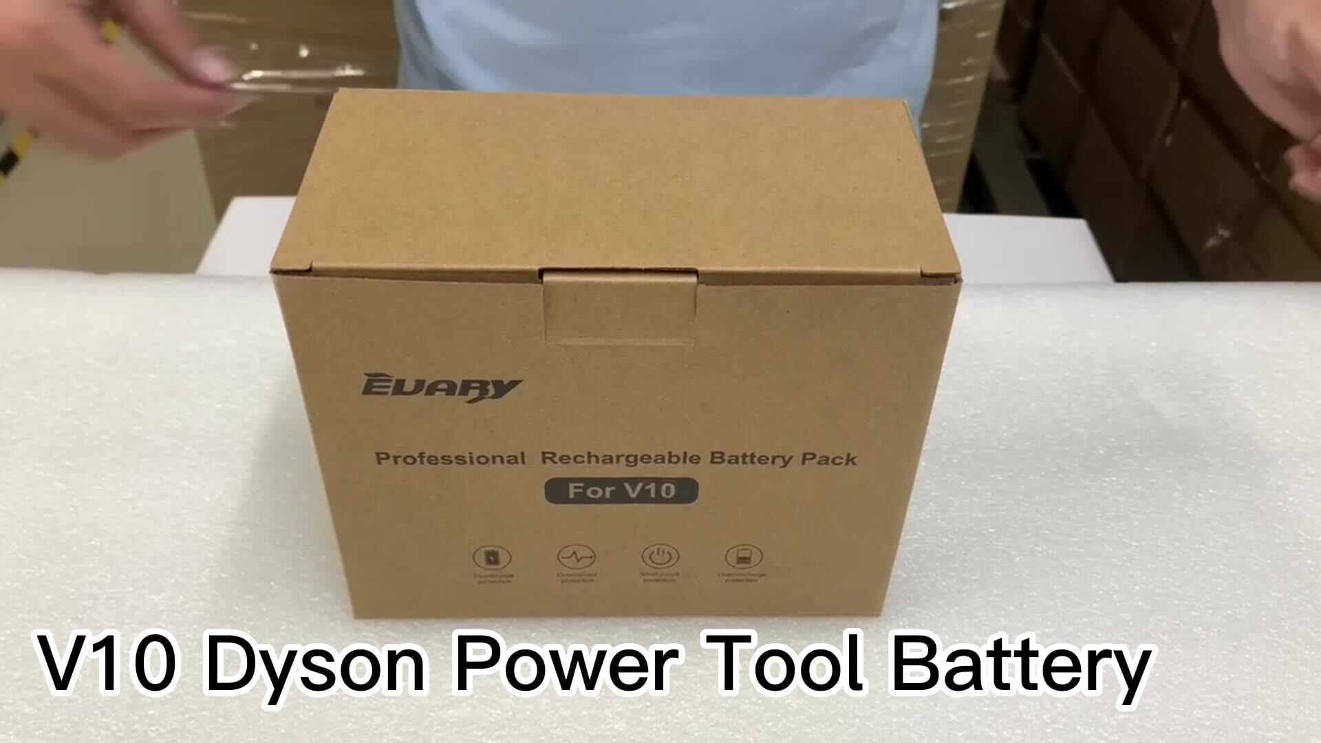 25.2v 2500mah Lithium Ion Battery Pack For Dysons V10 Rechargeable