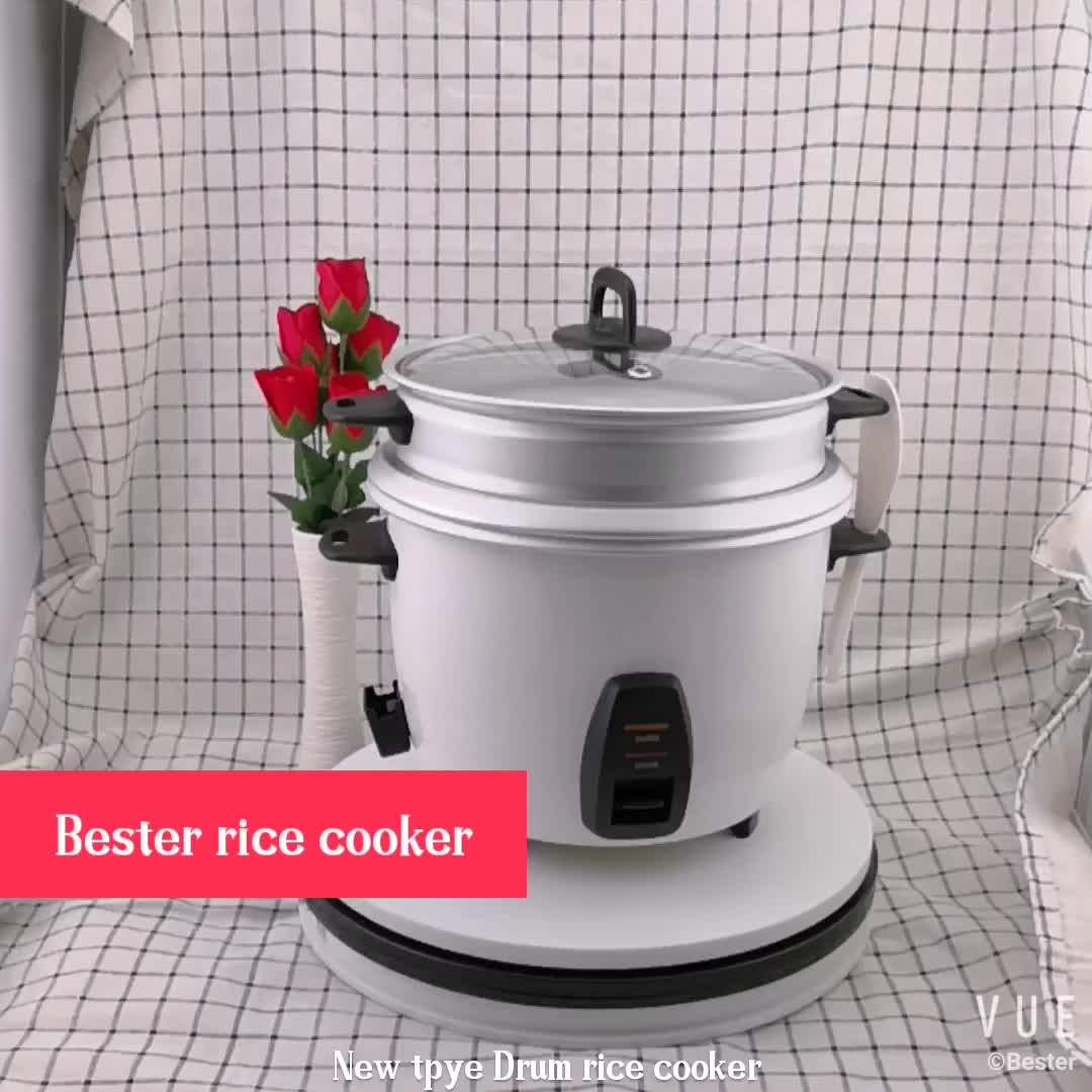 Popular Stainless Steel Straight Rice Cooker With Automatic Joint Body